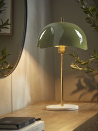 Wavy Dome Table Lamp - Khaki - thumbnail 2
