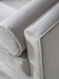 Toulon Loveseat - Navy Opulent Cotton Velvet - thumbnail 2