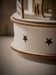 Christmas Tree Wooden Lit Village - thumbnail 4