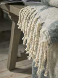 Cape Throw - French Blue - thumbnail 3