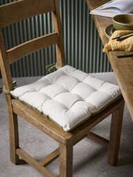 Plush Velvet Seat Pad - Laurel Green - thumbnail 2