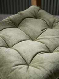 Plush Velvet Seat Pad - Laurel Green - thumbnail 5