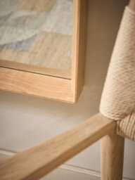 Oak Deep Framed Mirror - Full Length - thumbnail 4