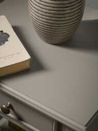 Camille Bedside Table - Grey - thumbnail 3