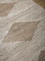 Diamond Jute Rug - thumbnail 2