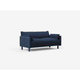2 Seater Sofa - Navy Cotton - thumbnail 3