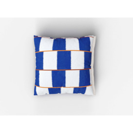 Scatter Cushions - Cobalt Check