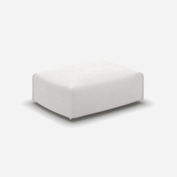 Float Rectangular Ottoman - Natural Cotton - thumbnail 1