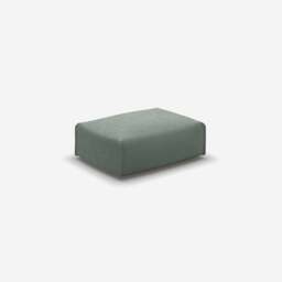 Float Rectangular Ottoman - Sage Cotton