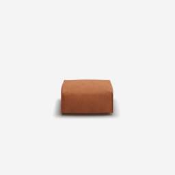 Float Square Ottoman - Brick Boucle II - thumbnail 2