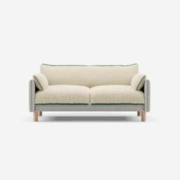 Cozy 2 Seater Sofa - Ecru Weave - thumbnail 1