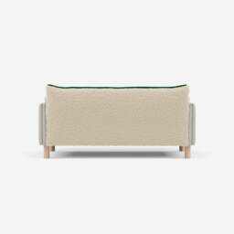 Cozy 2 Seater Sofa - Ecru Weave - thumbnail 4