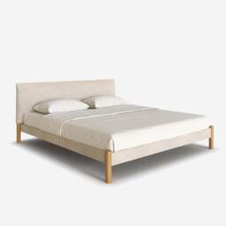 Cozy Bed - Super King - Ecru Boucle Frame - Ecru Boucle Headboard - thumbnail 1