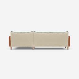 Cozy 4 Seater RH Chaise Sofa - Henna Cotton - thumbnail 4