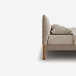 Cozy Bed - King - Ecru Boucle Frame - Ecru Boucle Headboard - thumbnail 3
