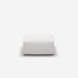 Float Square Ottoman - Natural Cotton - thumbnail 2