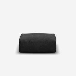 Float Rectangular Ottoman - Black Boucle - thumbnail 2