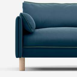 Side Cushions - Teal Velvet - thumbnail 3