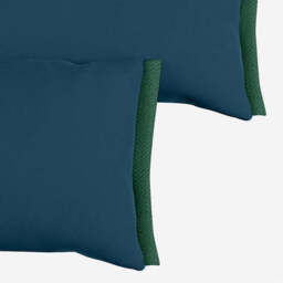 Side Cushions - Teal Velvet - thumbnail 2