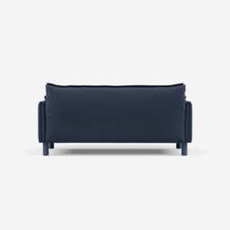 Cozy 2 Seater Sofa - Navy Cotton - thumbnail 5