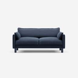 Cozy 2 Seater Sofa - Navy Cotton