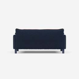 Cozy 2 Seater Sofa - Navy Cotton - thumbnail 4