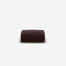 Float Rectangular Ottoman - Dark Brown Velvet - thumbnail 2