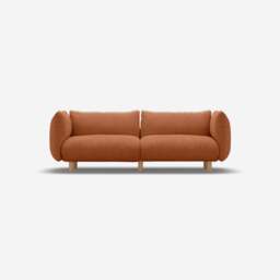 Pillow 3 Seater Sofa - Henna Cotton - thumbnail 1