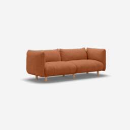 Pillow 3 Seater Sofa - Henna Cotton - thumbnail 3