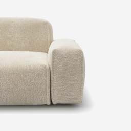 Float 3 Seater Sofa - Ecru Boucle - thumbnail 3
