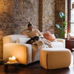 Float 3 Seater Sofa - Ecru Boucle - thumbnail 7