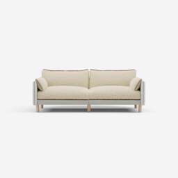 Cozy 3 Seater Sofa - Natural Cotton - thumbnail 1
