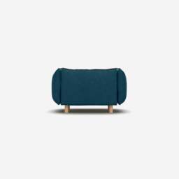 Pillow 1.5 Seater Sofa - Teal Velvet - thumbnail 4