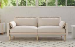Cozy 3 Seater RH Chaise Sofa - Natural Cotton - thumbnail 6