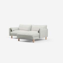 Cozy 3 Seater RH Chaise Sofa - Natural Cotton - thumbnail 1