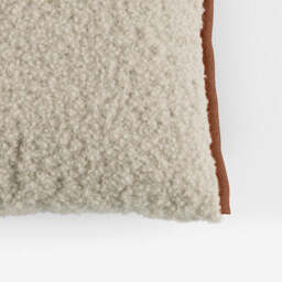 Scatter Cushions - Cream Fleece - thumbnail 2
