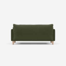 Cozy 2 Seater Sofa - Dark Green Velvet - thumbnail 5