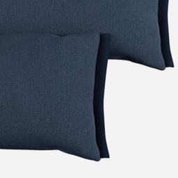 Side Cushions - Navy Cotton - thumbnail 2