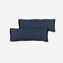 Side Cushions - Navy Cotton - thumbnail 1