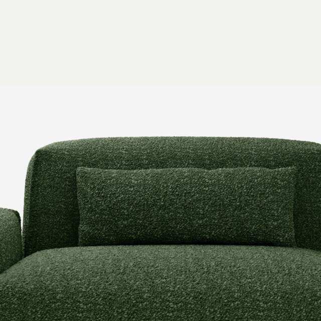 Lumbar Cushions - Green Boucle II