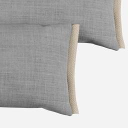Side Cushions - Light Grey Weave - thumbnail 2