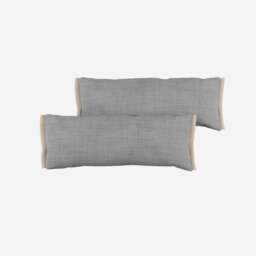 Side Cushions - Light Grey Weave