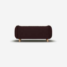 Pillow 2 Seater Sofa - Dark Brown Velvet - thumbnail 4