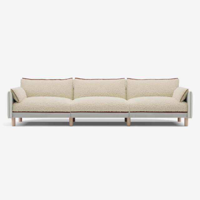 Cozy 5 Seater Sofa - Natural Cotton - image 1