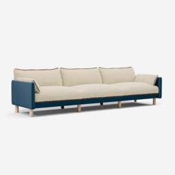 Cozy 5 Seater Sofa - Teal Velvet - thumbnail 3