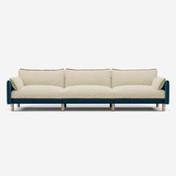 Cozy 5 Seater Sofa - Teal Velvet