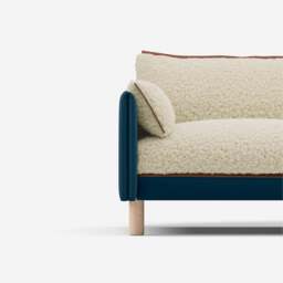 Cozy 5 Seater Sofa - Teal Velvet - thumbnail 5