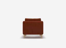 Cozy Armchair - Rust Velvet - thumbnail 4
