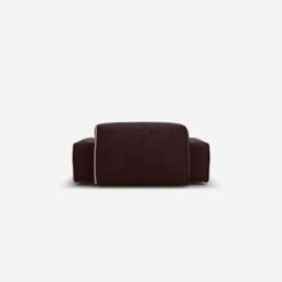 Float 1.5 Seater Sofa - Dark Brown Velvet - thumbnail 5