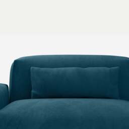 Lumbar Cushions - Teal Velvet